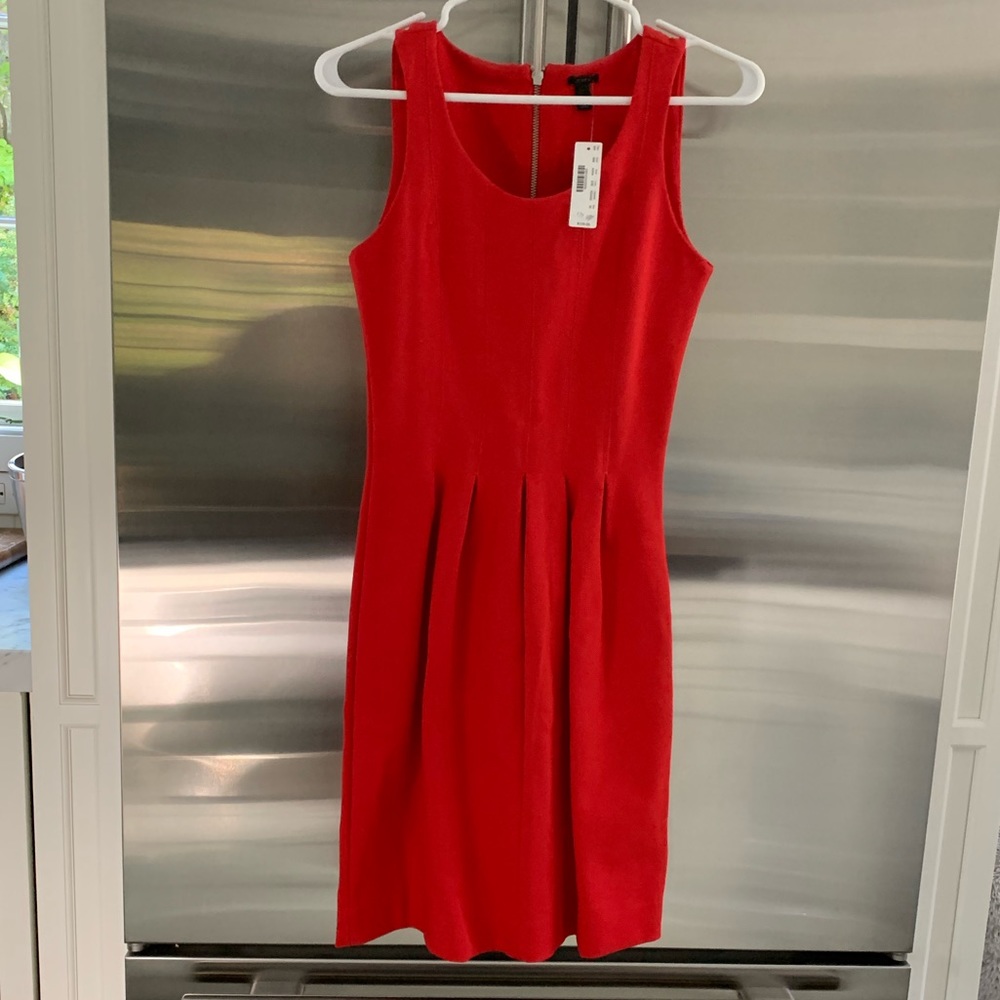 J. Crew Red Dress